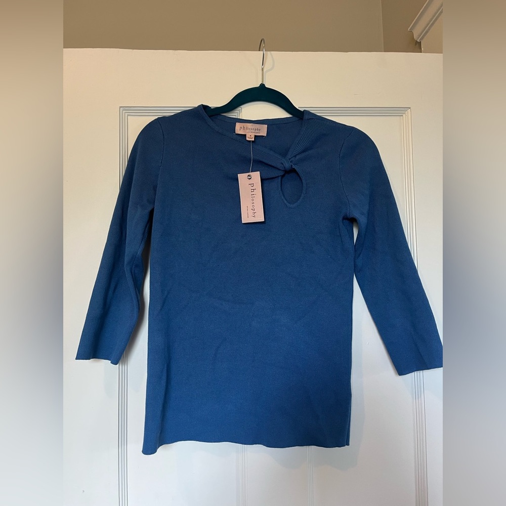 NWT Philosophy Sweater